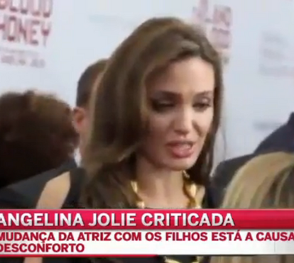 Angelina Jolie não é bem-vinda no seu novo bairro