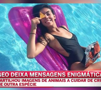 Georgina deixa mensagens enigmáticas nas redes sociais