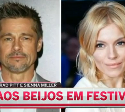 Brad Pitt envolve-se com Sienna Miller, ex de Jude Law