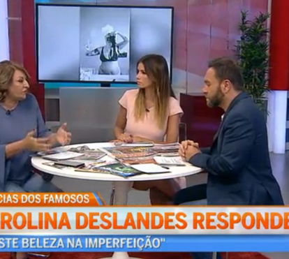 Corpo após gravidez. Maya responde a Carolina Deslandes: 'Estou habituada a ser criticada'