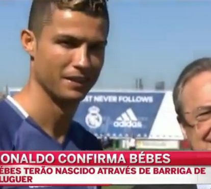 Ronaldo deixa Seleção para ir conhecer filhos gémeos: 'Finalmente vou estar com eles'