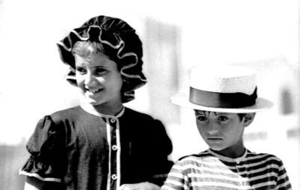 Teresa Felix and young Jose Mourinho
