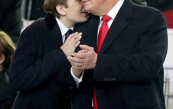 Barron e Donald Trump