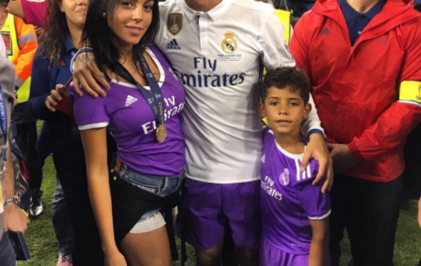 cristiano ronaldo, georgina, cristianinho