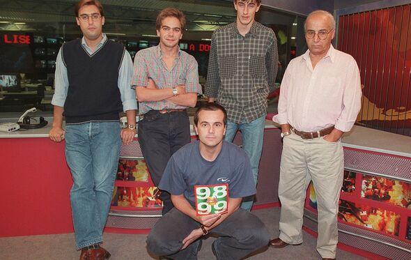 A equipa de Os donos da Bola