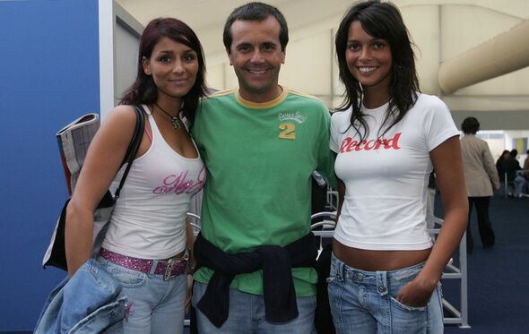 Jorge Gabriel com a mulher