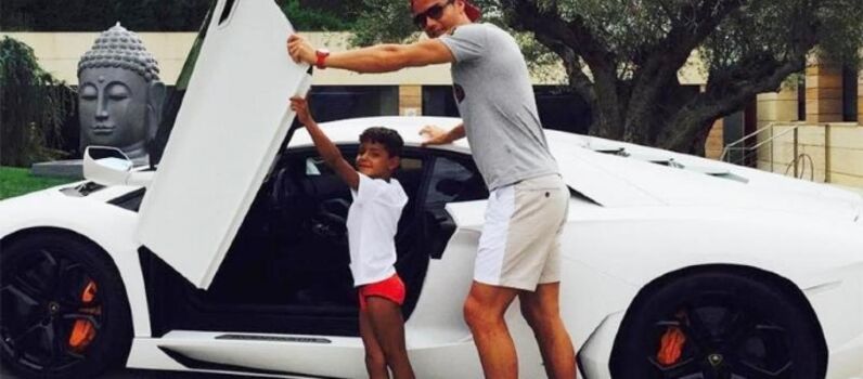 Cristiano Ronaldo e Cristianinho