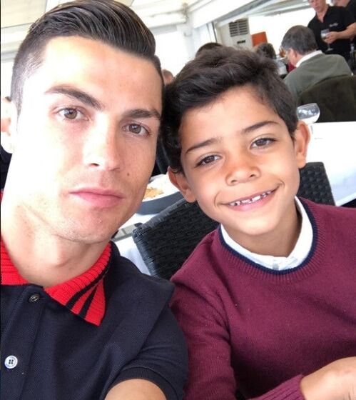 Cristiano Ronaldo e Cristianinho