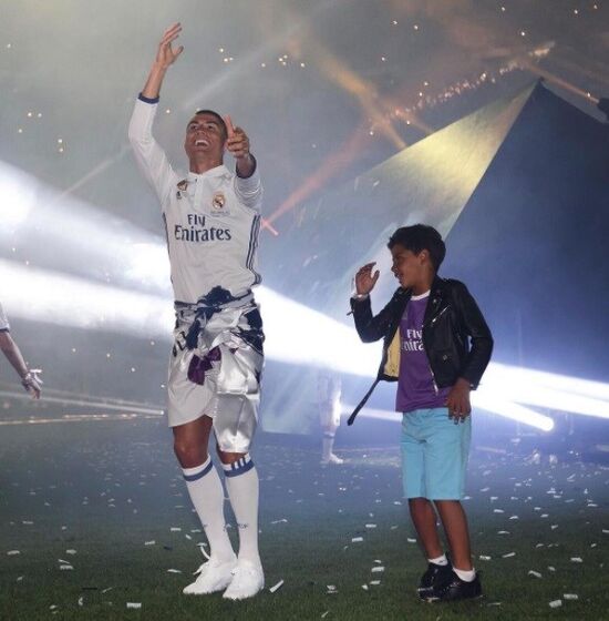 Cristiano Ronaldo e Cristianinho