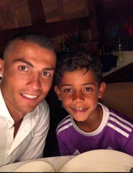 Cristiano Ronaldo e Cristianinho