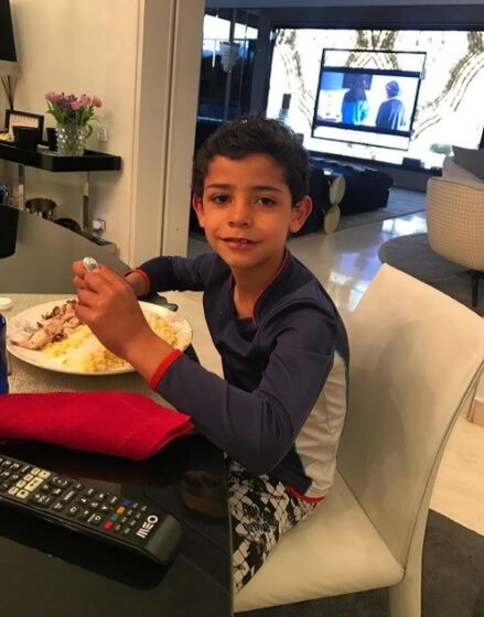 Cristiano Ronaldo e Cristianinho