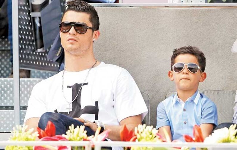 Cristiano Ronaldo e Cristianinho