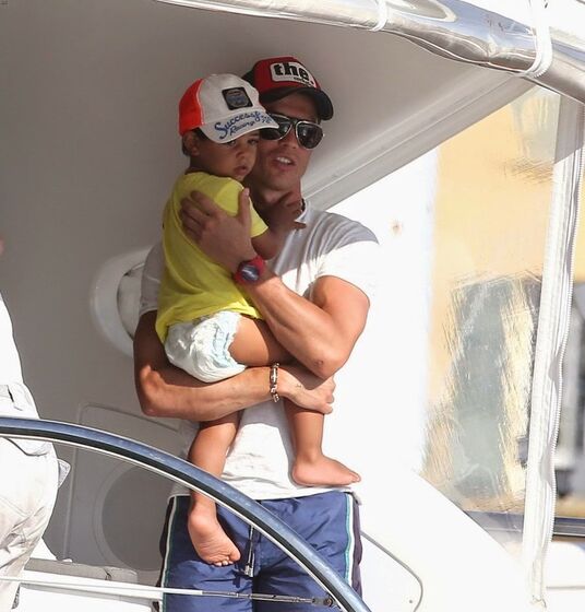 Cristiano Ronaldo e Cristianinho