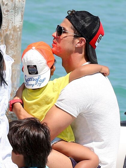 Cristiano Ronaldo e Cristianinho