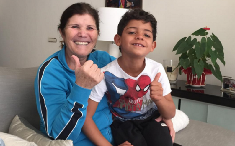 Cristiano Ronaldo e Cristianinho