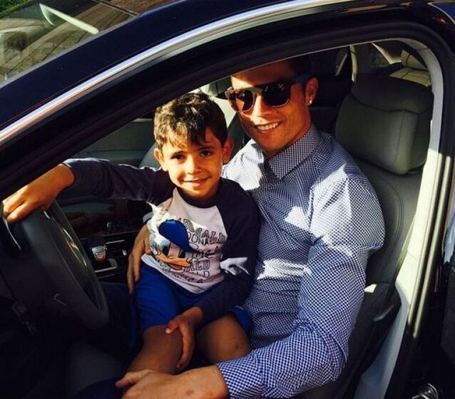 Cristiano Ronaldo e Cristianinho