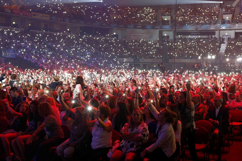 concerto solidário, meo arena