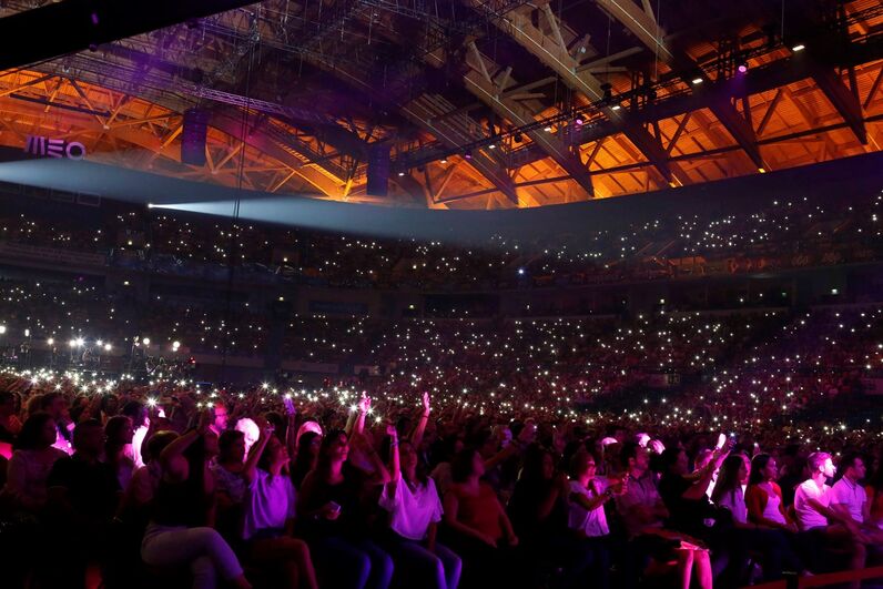 concerto solidário, meo arena