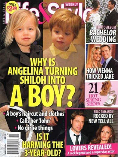 Angelina Jolie e Brad Pitt buscam ajuda para entender questões de gênero do  filho John, by Filtro Trans de Notícias