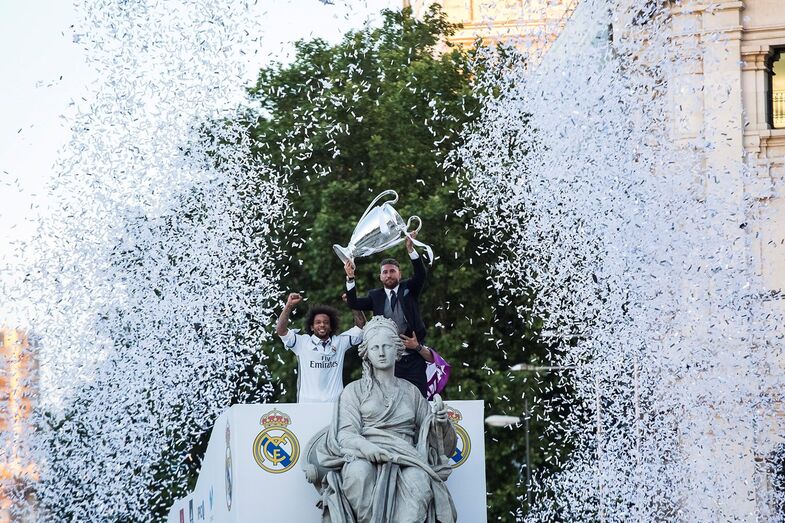Cristiano Ronaldo, Real Madrid, liga dos Campeões, festa em madrid