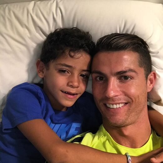 Cristiano Ronaldo e Cristianinho