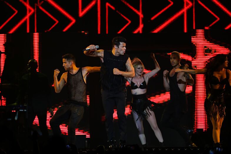 Ricky Martin, Meo arenas