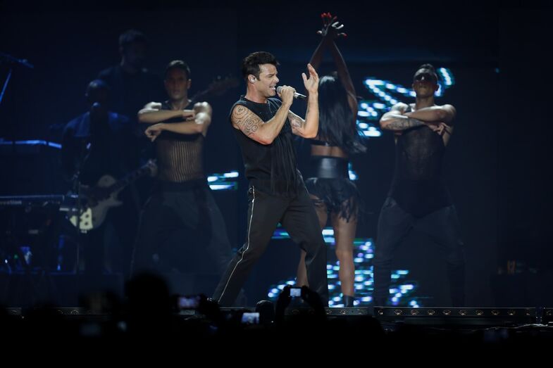 Ricky Martin, Meo arenas