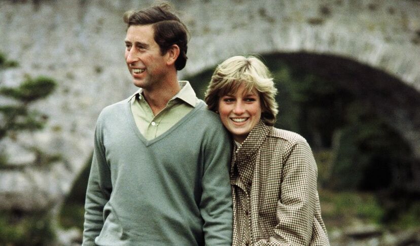 Princesa Diana e príncipe Charles 