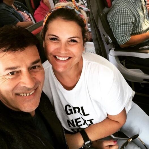 Tony Carreira e Katia Aveiro
