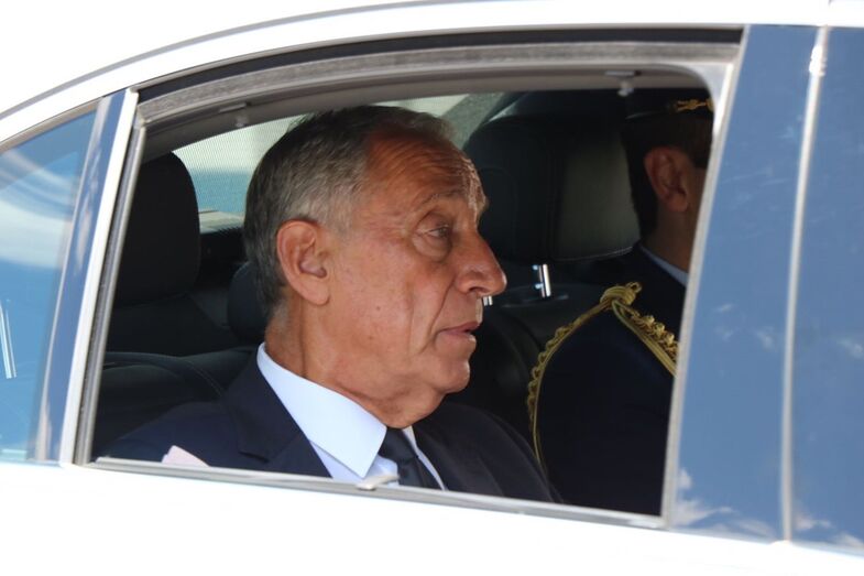 Marcelo Rebelo de Sousa, José Mourinho, velório