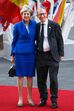 Theresa May e o marido, Philip John May