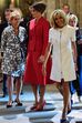 Melania Trump e Brigitte Macron