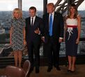 Melania Trump e Brigitte Macron