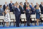 Melania Trump e Brigitte Macron