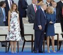 Melania Trump e Brigitte Macron
