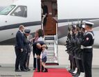 William, Kate, George e Charlotte