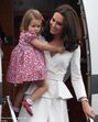 William, Kate, George e Charlotte