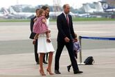 William, Kate, George e Charlotte