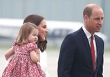 William, Kate, George e Charlotte
