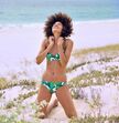 famosas, verão, praia, piscina, férias