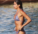 famosas, verão, praia, piscina, férias