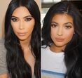 kylie jenner, kim kardashian