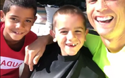 cristiano ronaldo, cristianinho, dinis