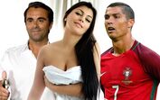 ronaldo, zé pereira e alexandra 