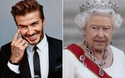 David Beckham, rainha Isabel II