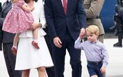 William, Kate, George e Charlotte