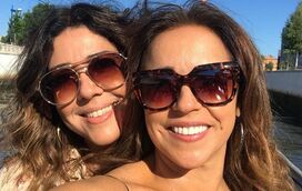  Daniela Mercury aproveita viagem a Portugal para passear e namorar