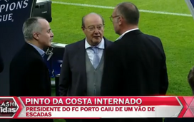 Pinto da Costa internado no hospital depois de queda