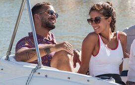 Ana Moura e Rúben da Cruz assumem namoro em clima de paixão no Algarve. Veja as fotos