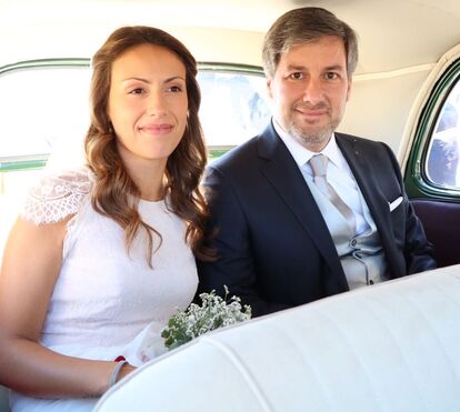 Todas as imagens e vídeos do casamento de Bruno de Carvalho e Joana Ornelas